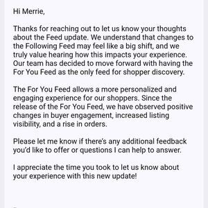 OUR FOLLOW/SHARE FEED GOING, GOING, GONE...